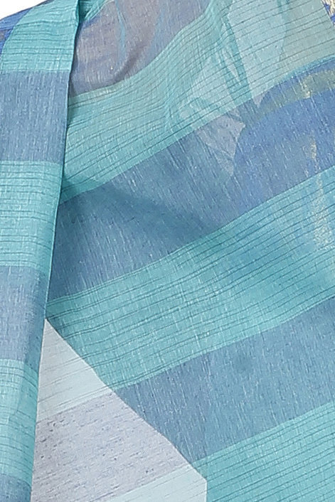 See Green Pure Cotton Vrinda Tant Saree (1091)